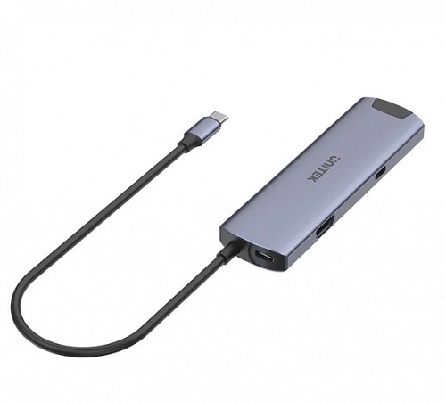 Unitek USB-C Hub USB3.0 HDMI/GB/PD100W H1112F
