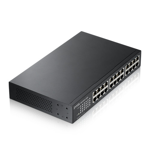 Zyxel Switch Gigabit Ethernet 24-Port R/M UK Plug GS1100-24E