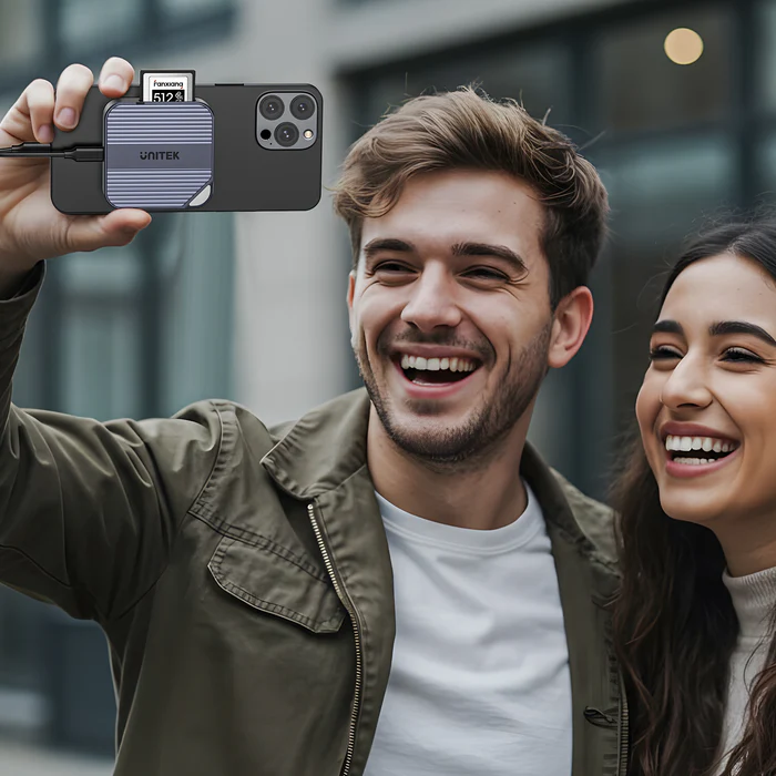 Unitek Card Reader Magnetic CF Express Type B 10Gbps PD100W S1244B