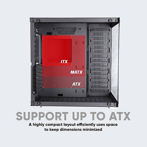 Armaggeddon NIMITZ TR 8000 ATX Gaming Case White