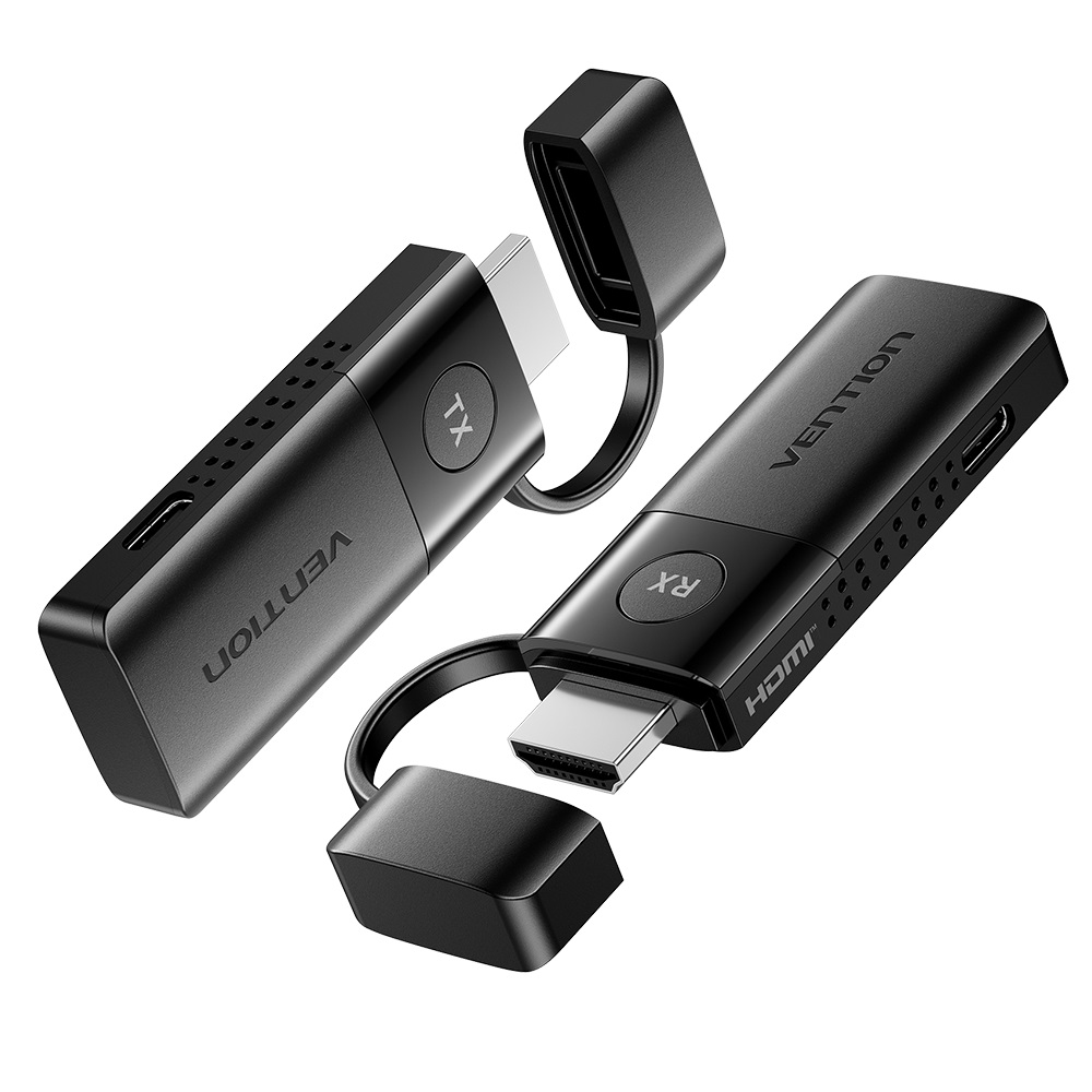 Vention HDMI Wireless Transmitter and Receiver Black ADKB0