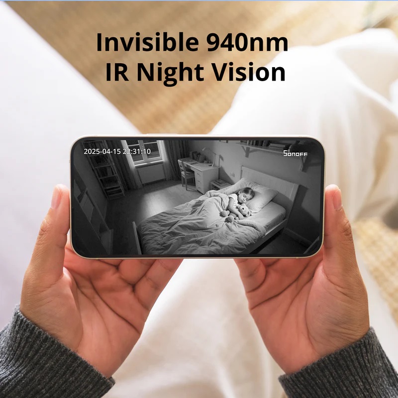 Sonoff Smart WiFi IP Security Camera CAM-PT2