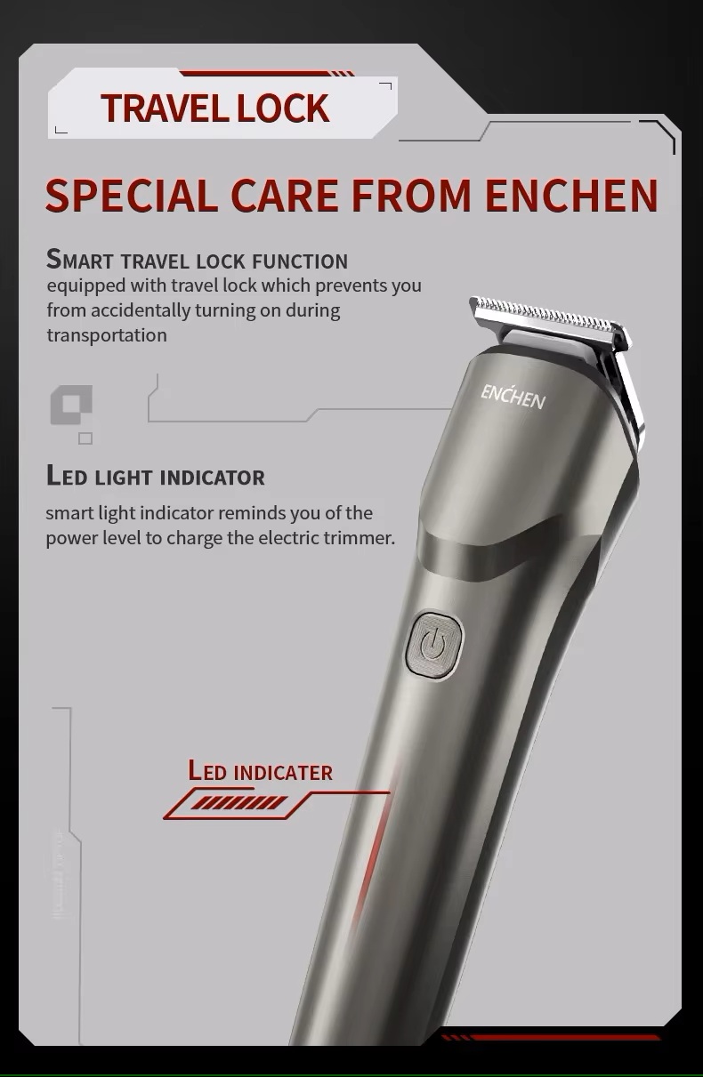 Enchen Body Hair Trimmer BEARDO 2 USB-C 1200mAh