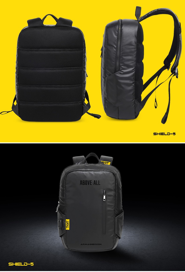 Armaggeddon SHIELD 5 Anti-Theft Gaming Bag Black