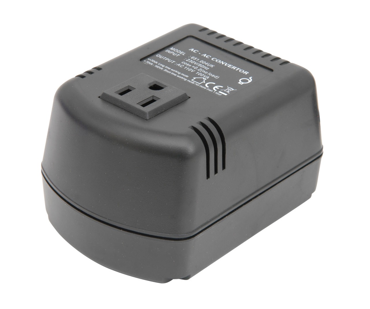 Mercury UK2US100VA US to UK Voltage Converter 230V-110V 100W 651.004UK