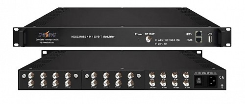 DEXIN NDS3348TS 12 DVBS To 4 DVB-T Transmodulator