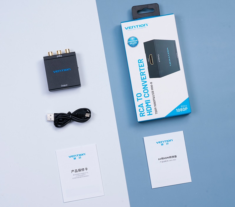 Vention Converter 3RCA to HDMI USB Powered AEFB0