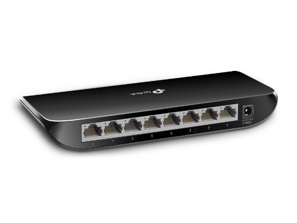 TP-LINK TL-SG1008D 8-Port 10/100/1000Mbps Gigabit Desktop Switch