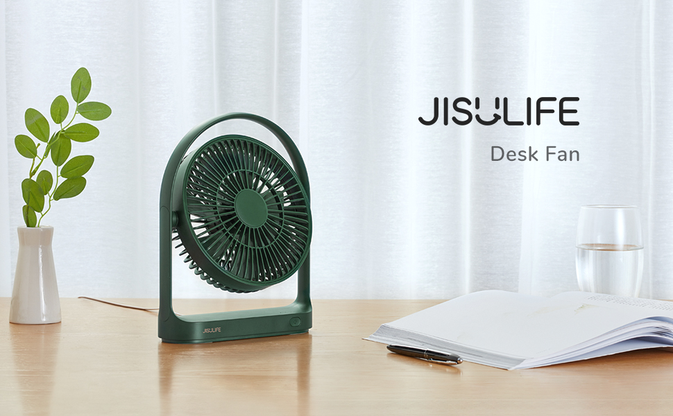 Jisulife Desktop Portable Fan  FA19A White
