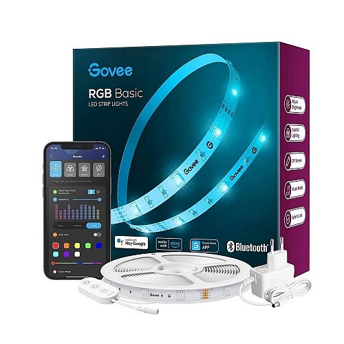 Govee LED Light Strip RGB Smart WiFi & BT 5m
