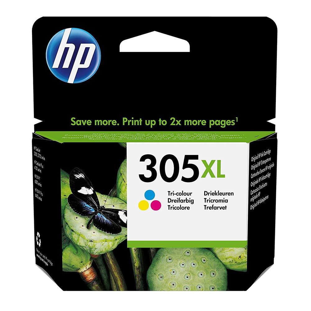 HP Ink Cartridge 305XL - Cyan/Magenta/Yellow