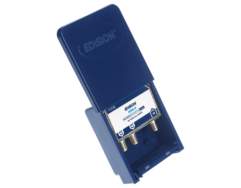 MAST SPLITTER 2 ways F 5-2400Mhz OMS-2