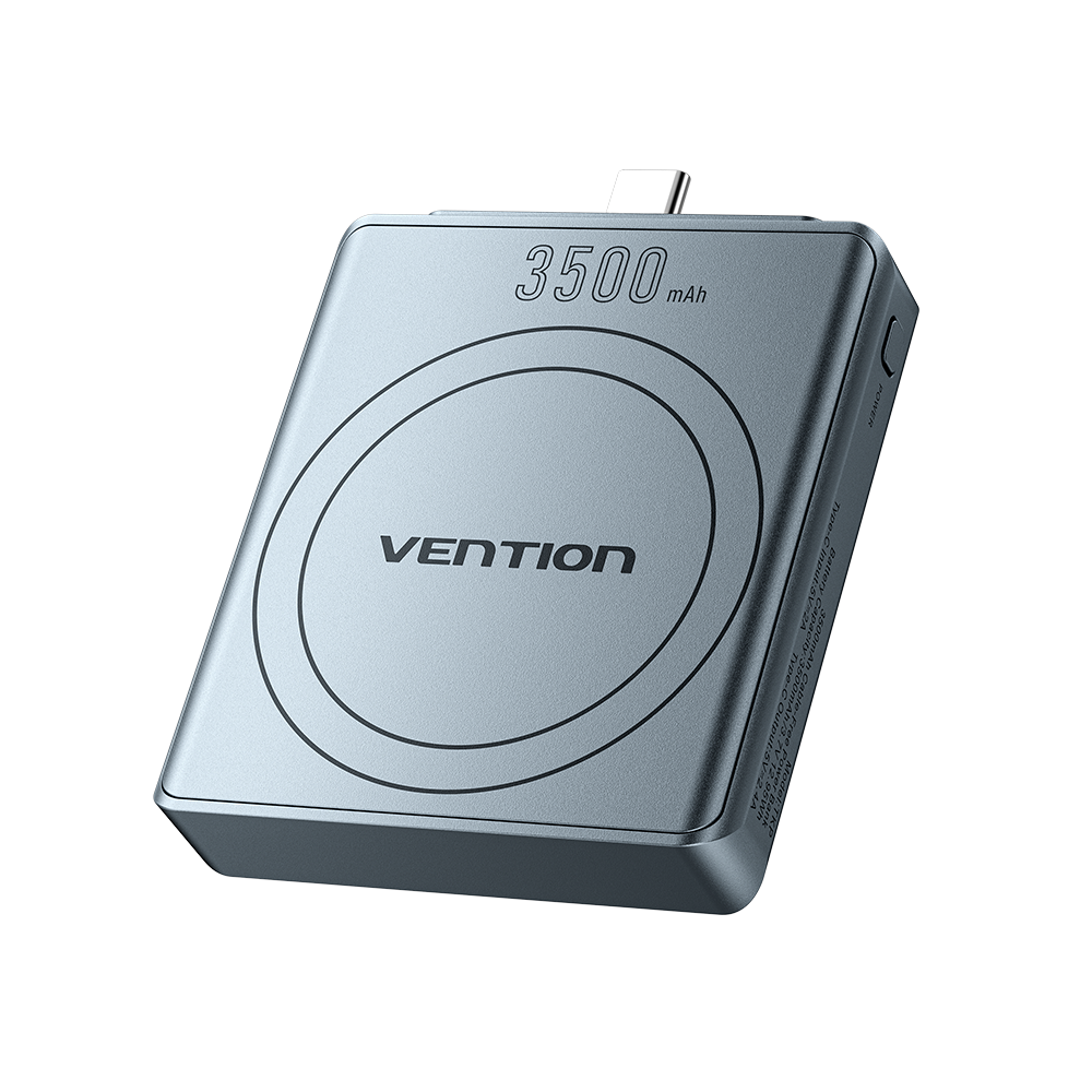 Vention MA Portable Plug & Play Cable-Free NVME Enclosure + 3500mAh PB TZ-KPXH0