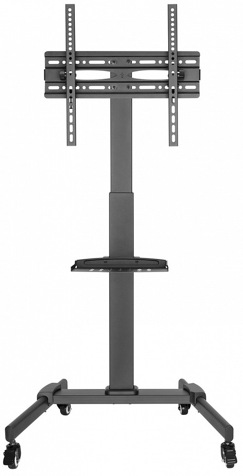 AV:Link TV Trolley Compact Height Adjustable with Shelf 129.204UK