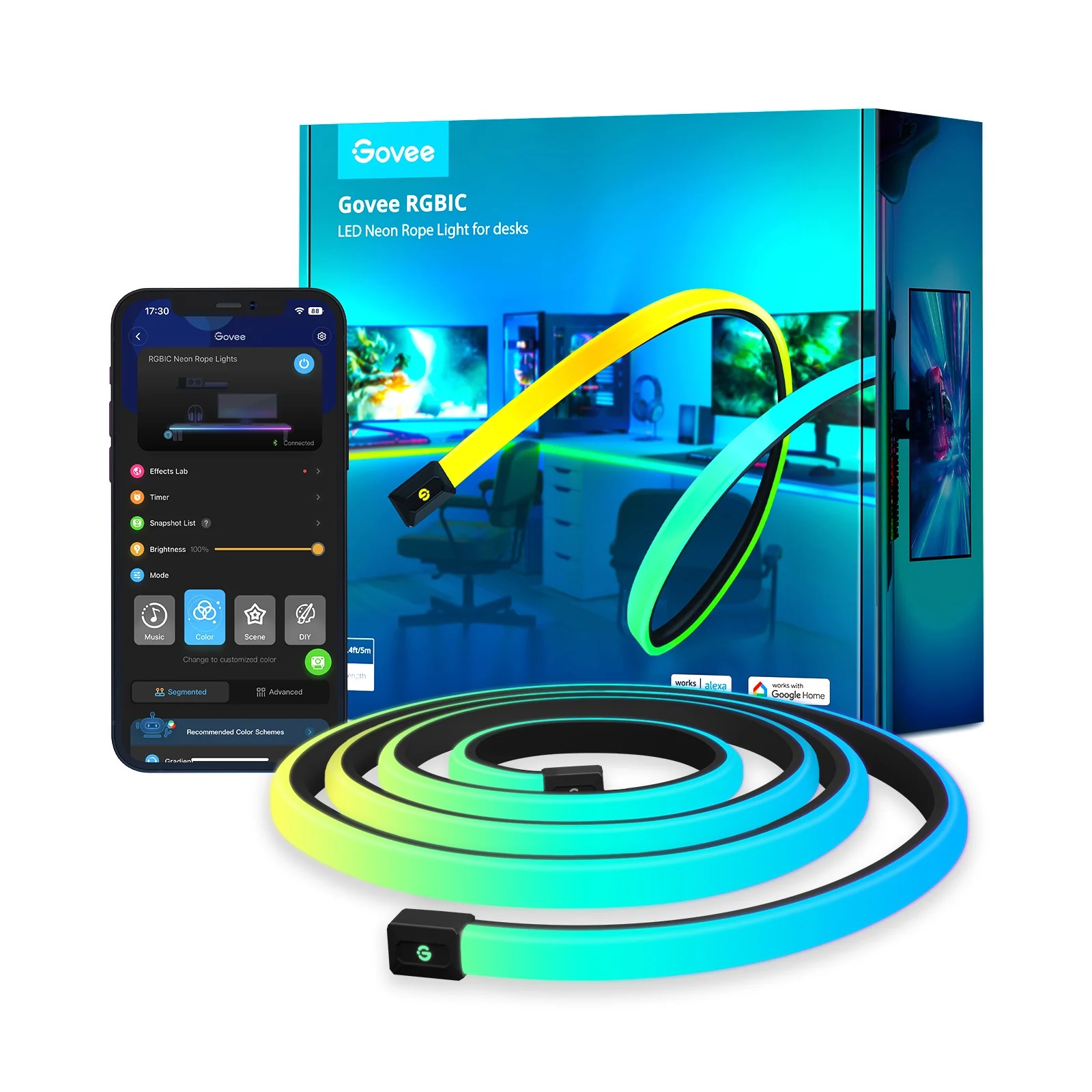 Govee Gaming Neon Table Light 3m H61C3