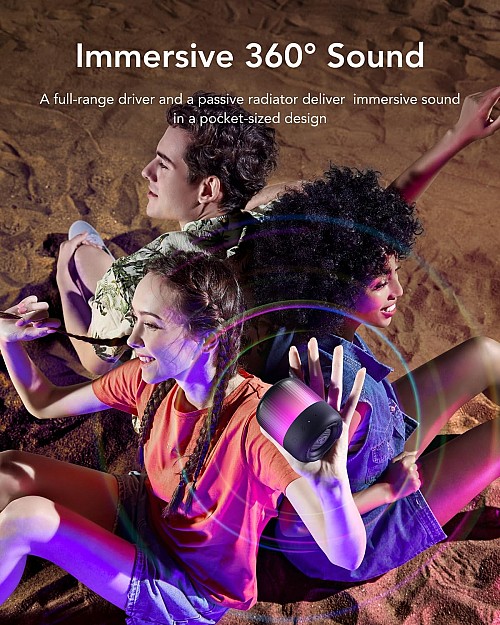 Anker Soundcore Speaker BT IP67 Glow Mini Black