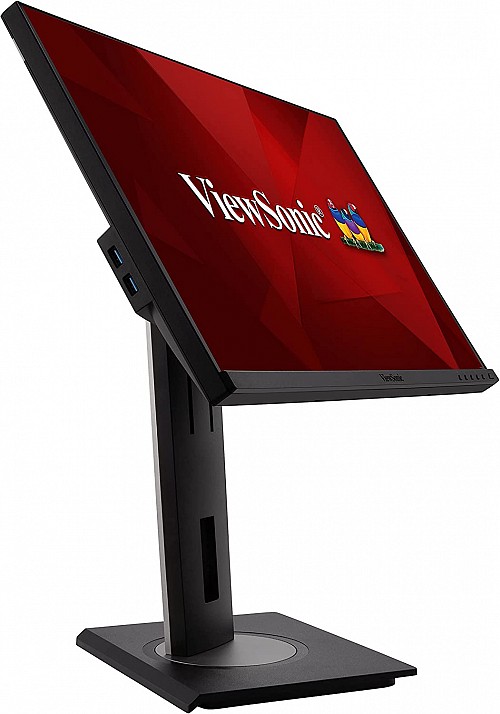 ViewSonic VG2456 Ergonomic Docking Monitor 24'' Full-HD IPS Panel w/ USB-C/RJ45/3xUSB-A/PD
