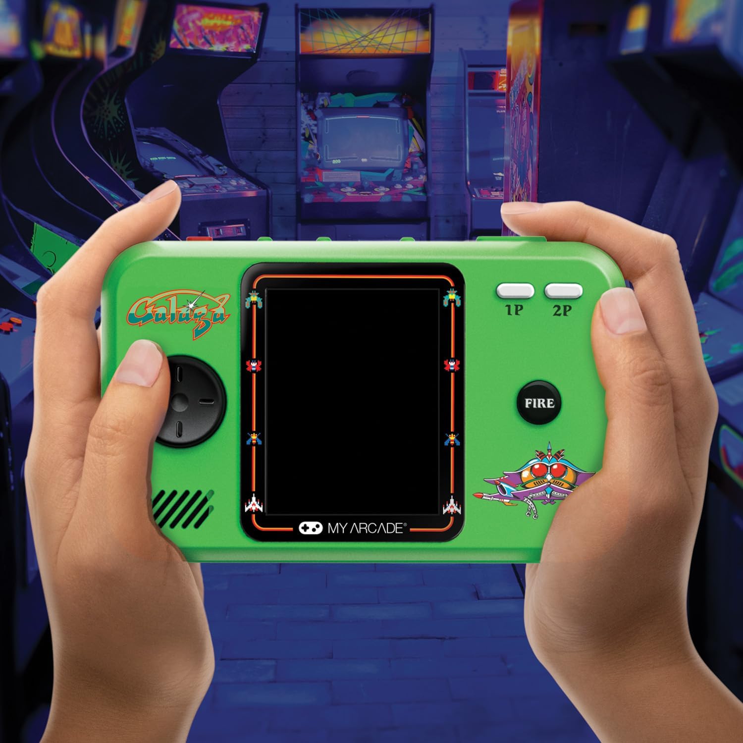 My Arcade Handheld (2.75") Pocket Player Pro GALAGA (2 Games)