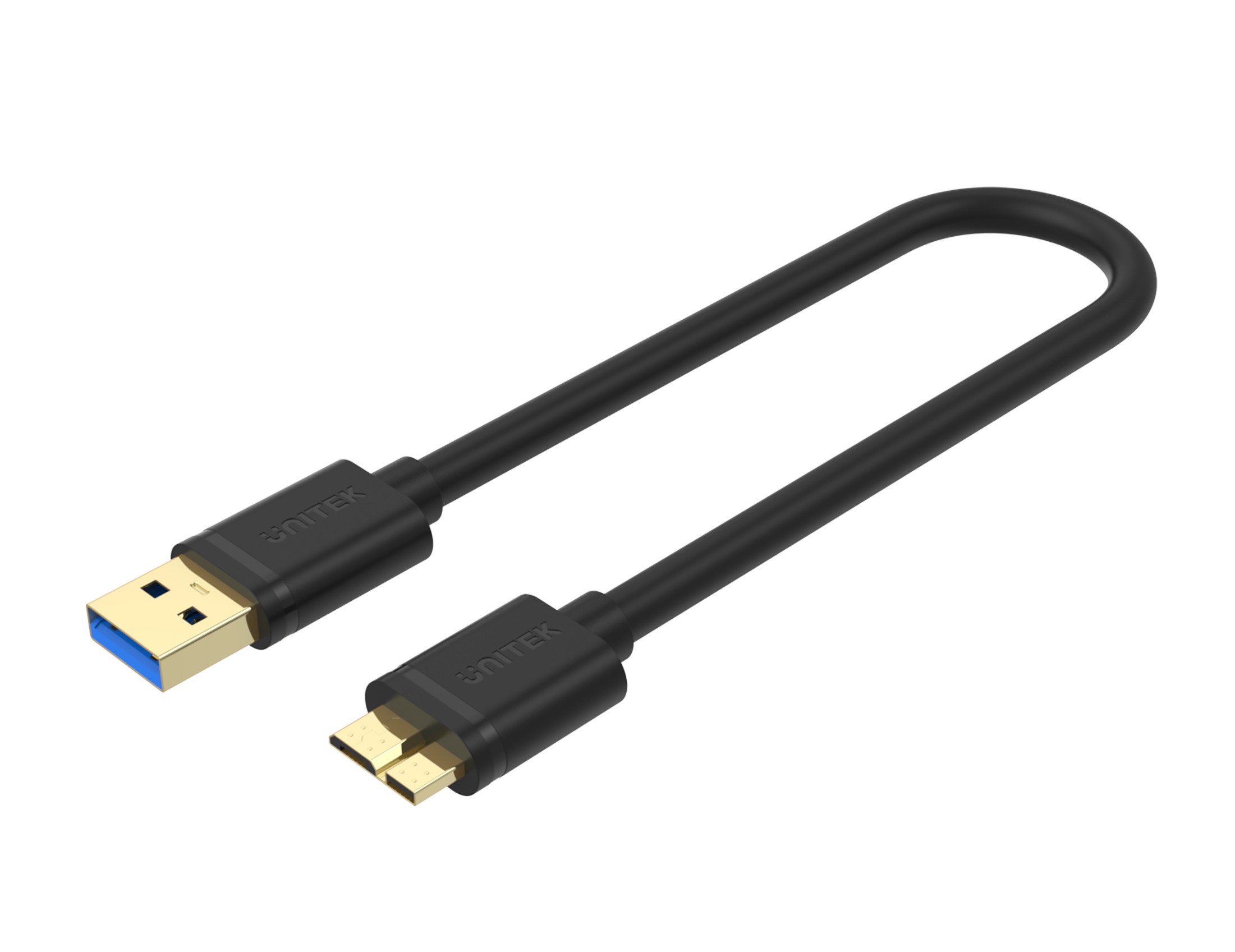Unitek USB-A 3.0 to Micro-B Cable 0.3m (for external HDD)