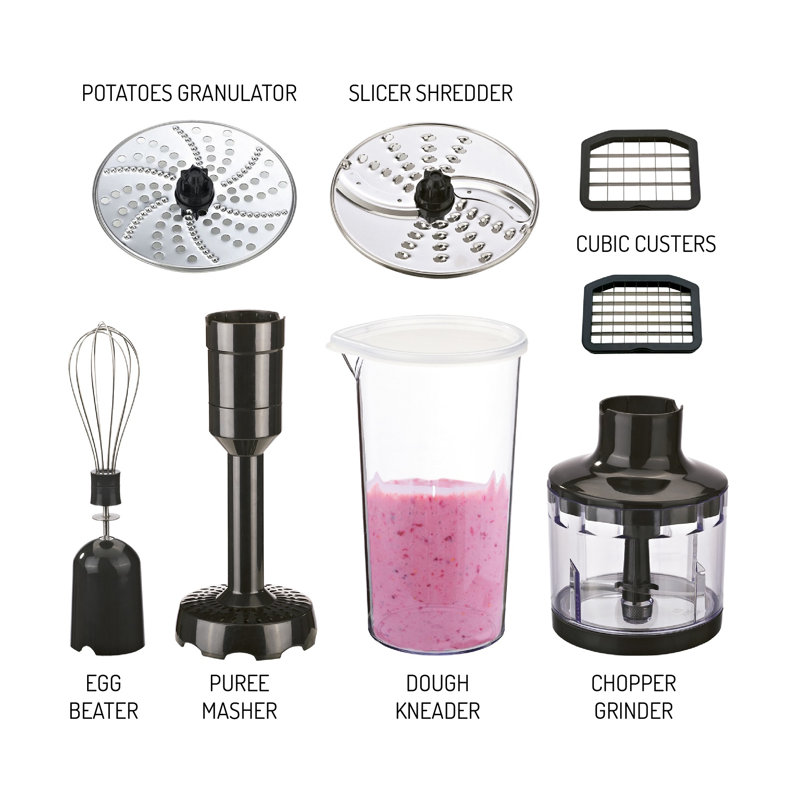 Camry CR4623 Hand Blender 14in1 Set 1600W