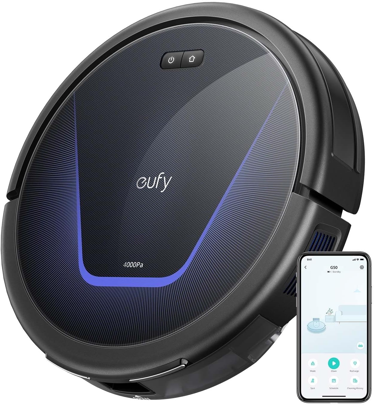 Anker Eufy Home RoboVac G50 Hybrid Sweep&Mop Robot Cleaner