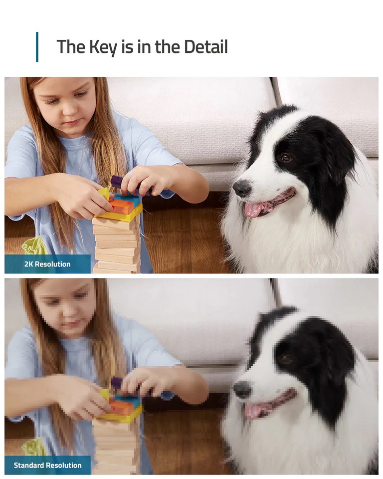 Anker E220 Eufy Indoor PTZ Camera 2K Motion Tracking Smart AI with Two Way Audio