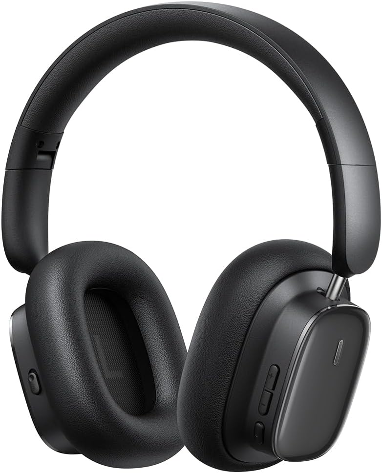 Baseus Wireless Headphones Over Ear ANC Bowie H1i Black