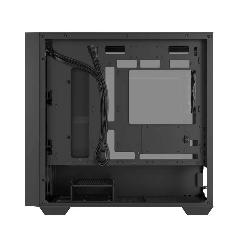 ASUS PC Case Gaming mATX Mesh Front Panel Tempered Glass Side Window 4x Pre-Installed ARGB Fans A21 PLUS Black