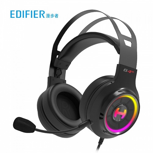 Edifier G4TE 7.1 USB-Audio RGB Gaming Headset Black