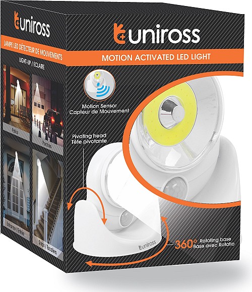 Uniross ULSA04 Wireless Motion Sensor Light