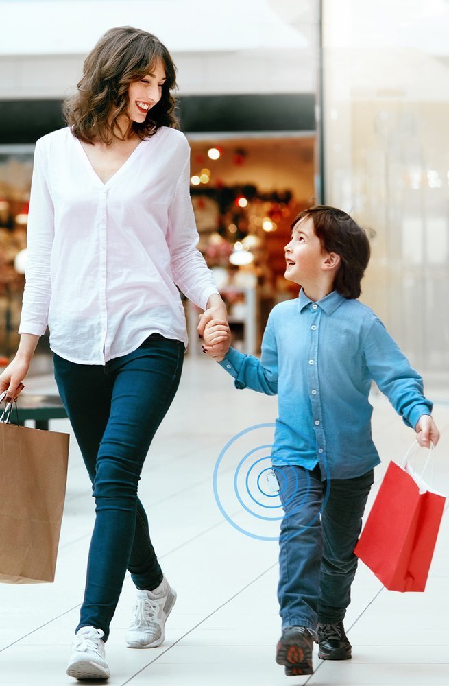 Baseus Intelligent T2 Keychain Anti-Loss Device White