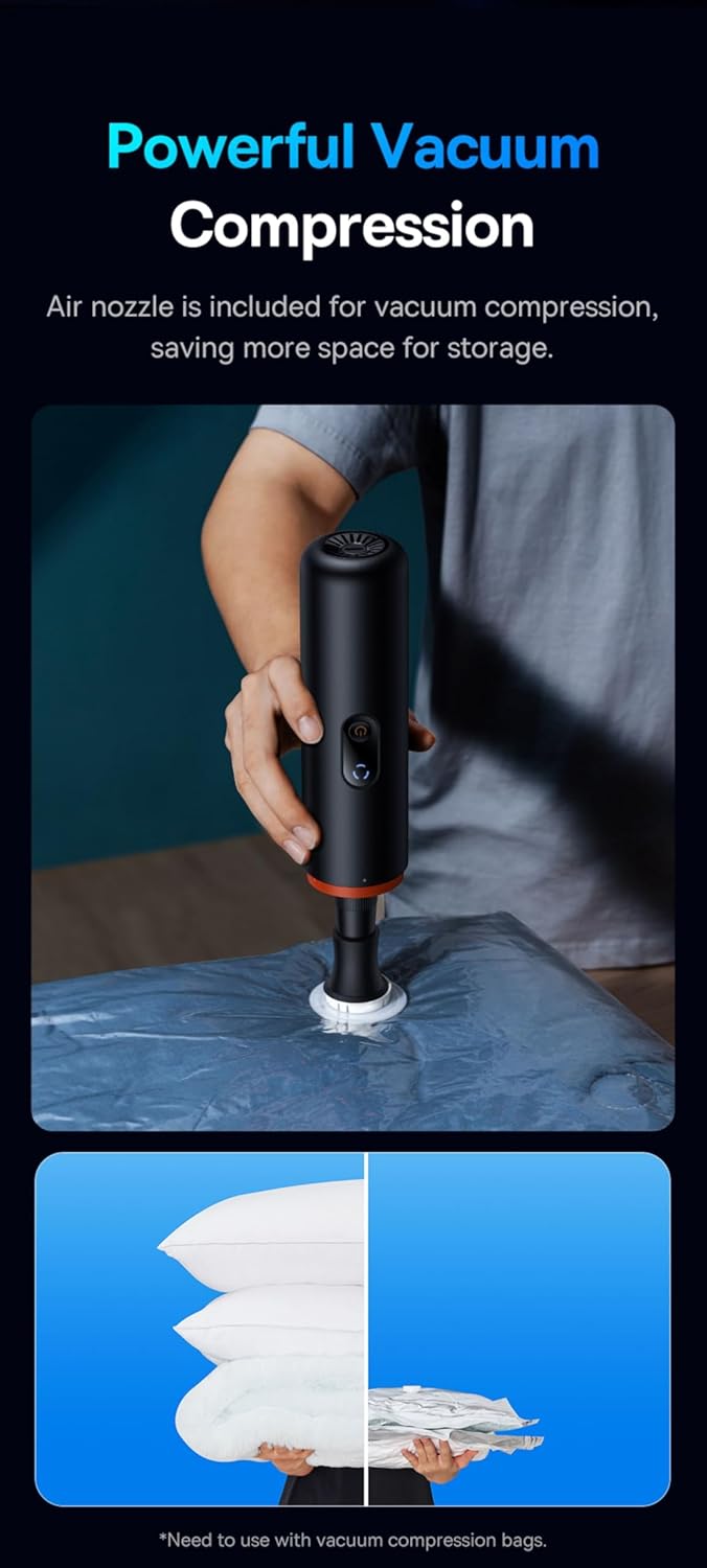 Baseus VA Vacuum Cleaner Car 16000pa , Wireless , A5