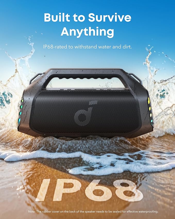 Anker Soundcore Speaker BT IPX7 Boom 2 PRO Black