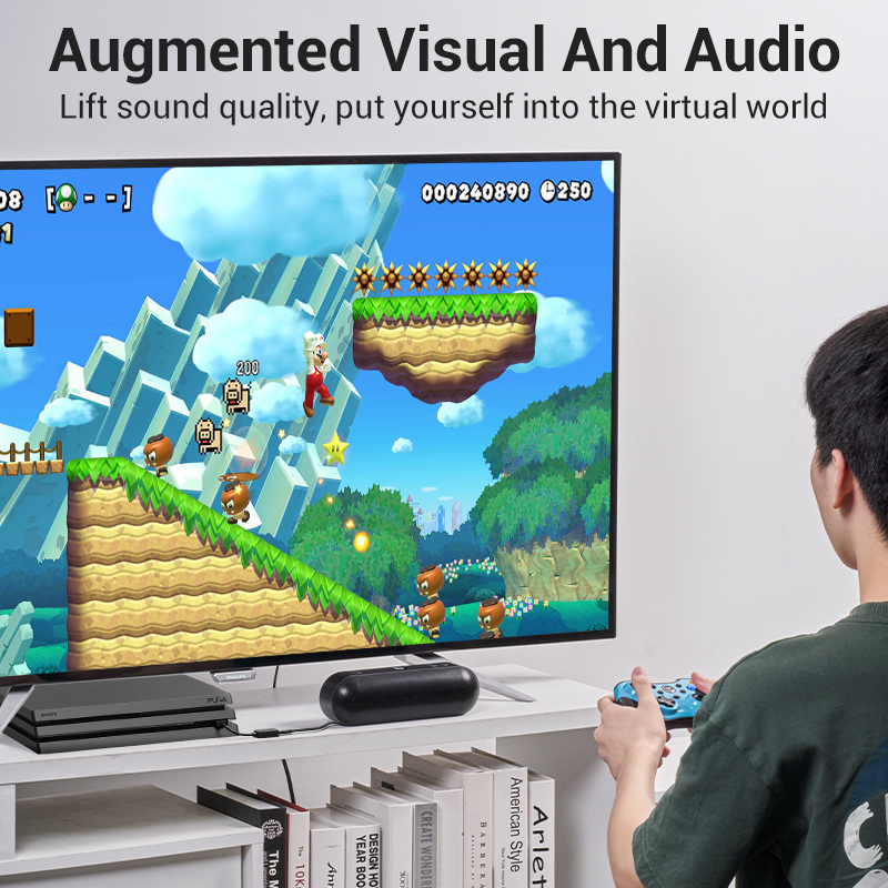 Vention AUDIO CONVERTER USB-A to 2x3.5mm 1.0m Cable CDYBF