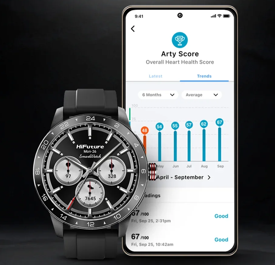 HiFuture Lifestyle SmartWatch FLEX 2 Black