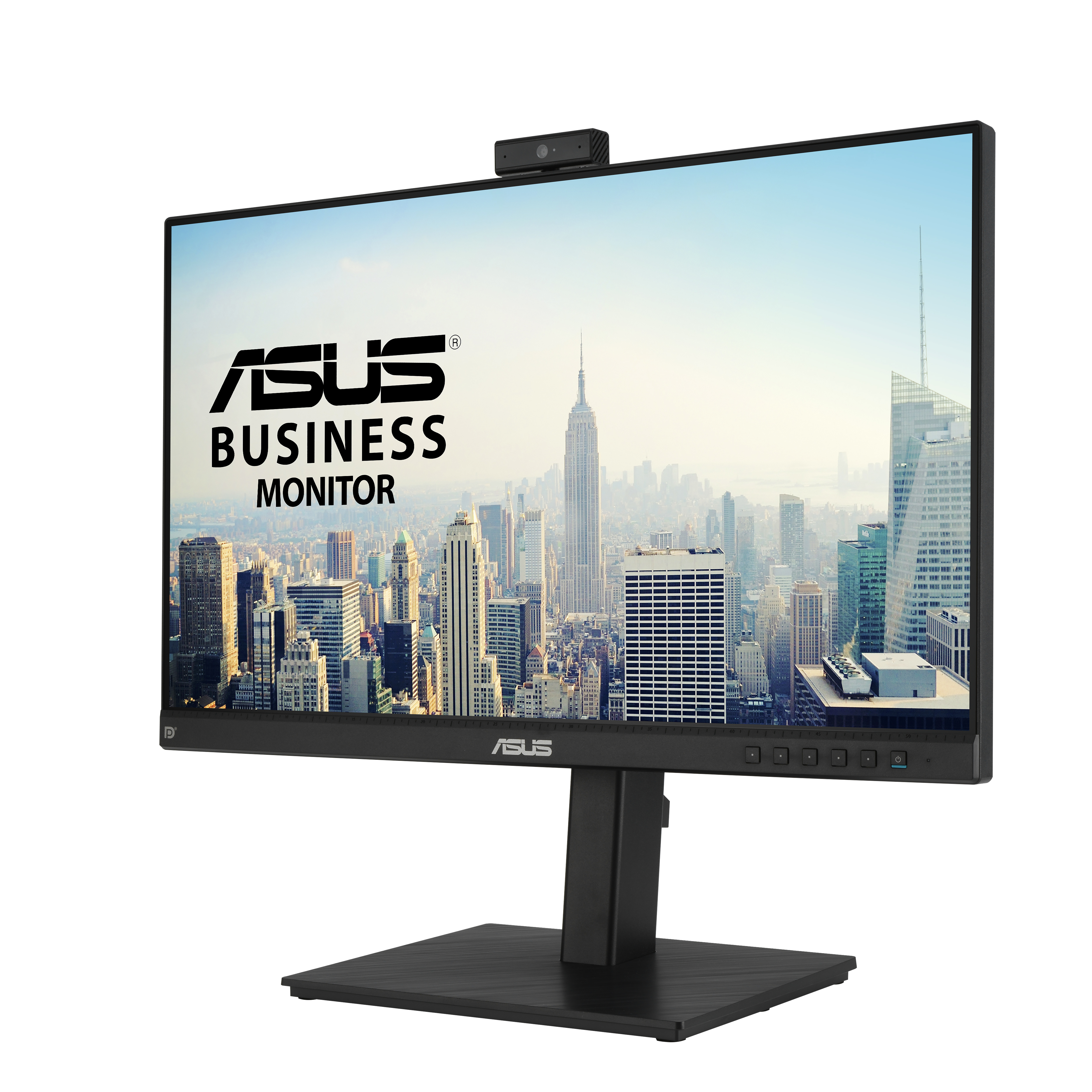 ASUS Monitor VideoConferencing 24'' FHD 75Hz Frameless Ergonomic Webcam Speakers Microphone BE24EQSK