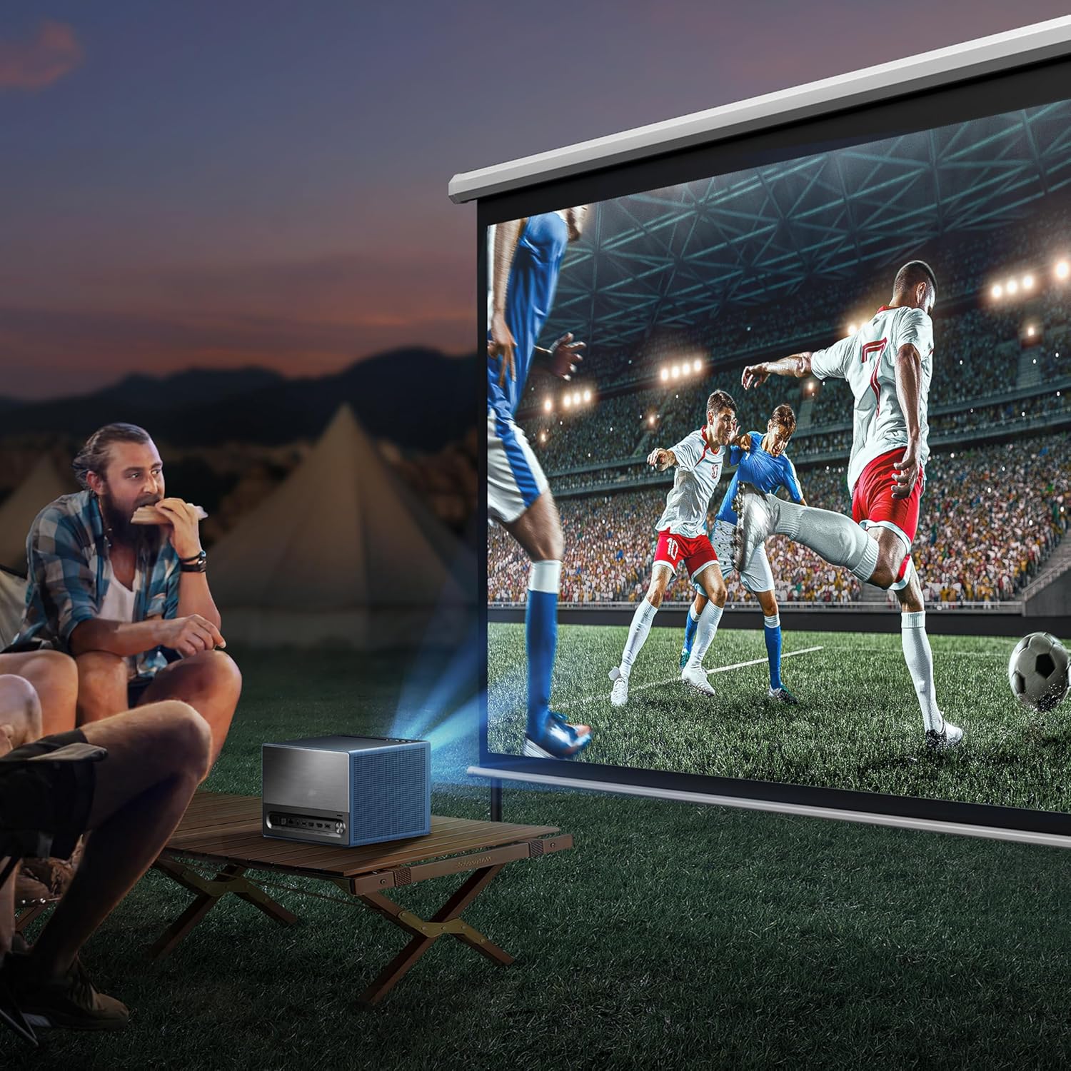 Hisense C1 4K Laser Portable Mini Projector