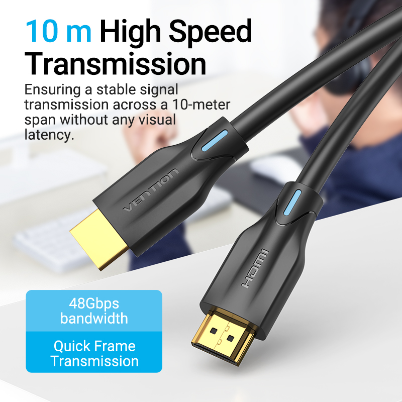 Vention HDMI Cable 2.1 8K 5.0m AANBJ