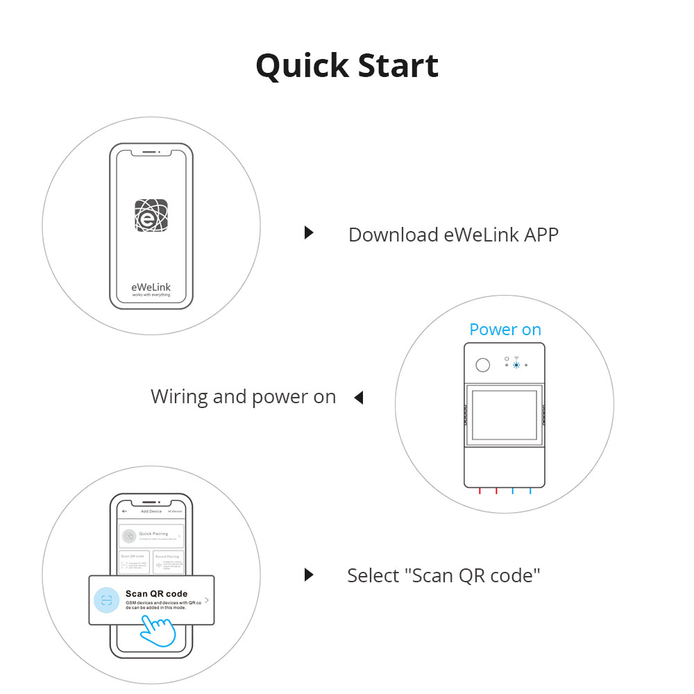 Sonoff WiFi Smart Switch POW Elite Smart Power Meter POWR320D 20A