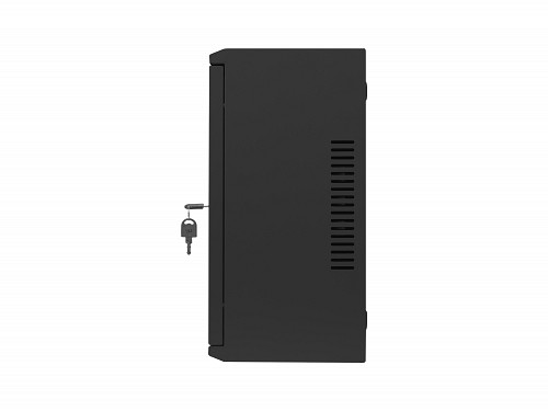 Lanberg 19'' Low Profile Wall Rack 4U+3U Assembled Black