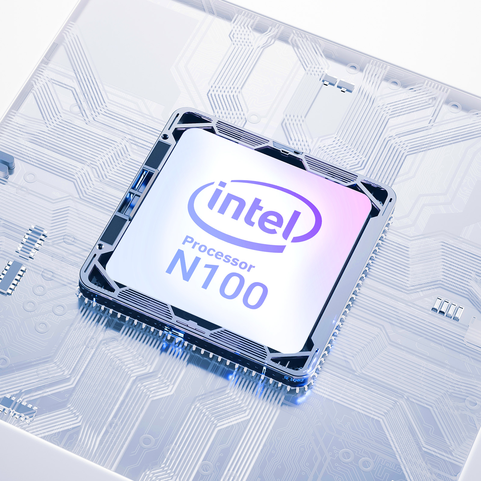 MINIX Mini PC Intel N100 16GB DDR4, 512GB NVMe, 2.5GbE, Dual HDMI, Win11 Pro FanLess Z100 0dB