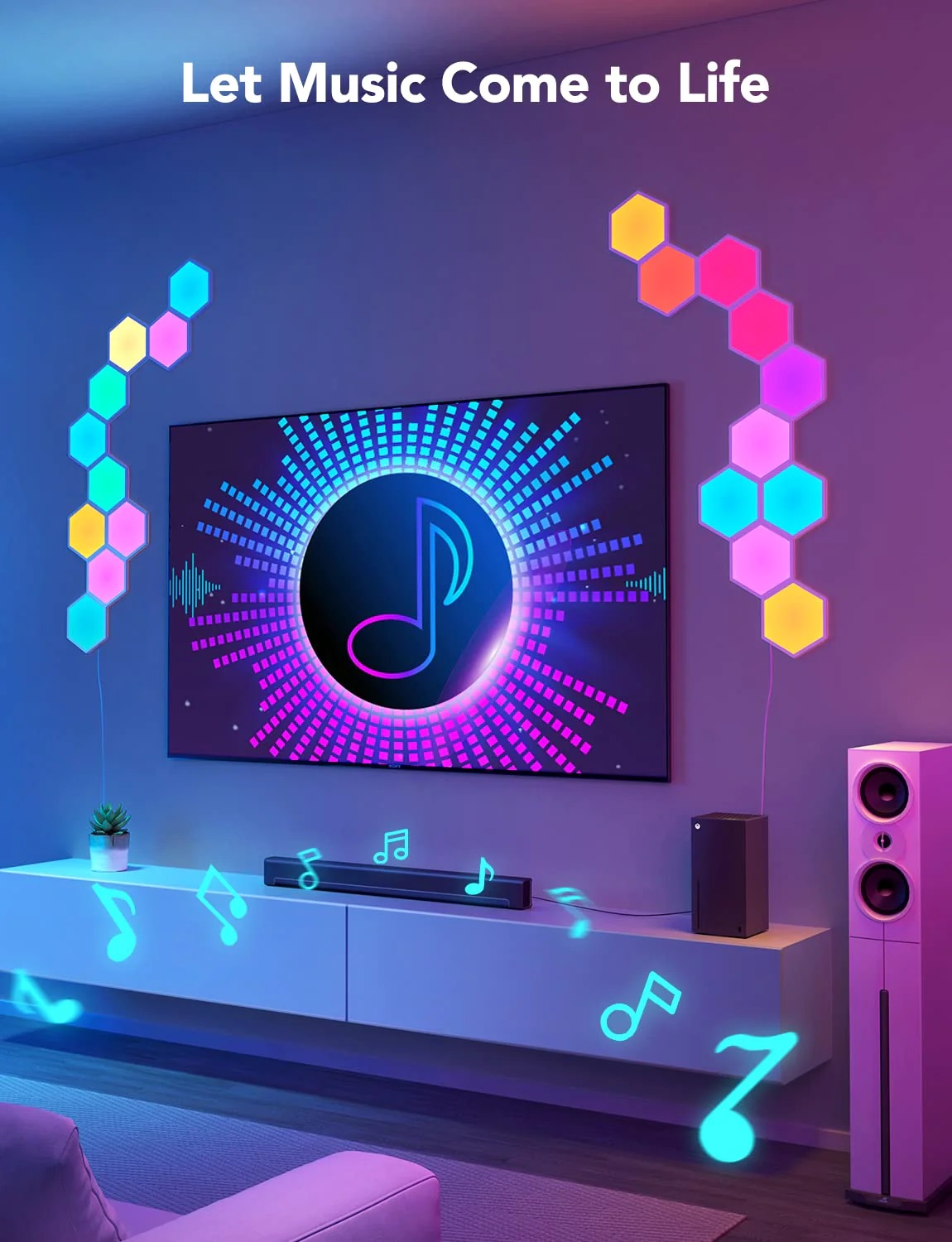 Govee Glide Hexa Light Panels 10pcs B6061