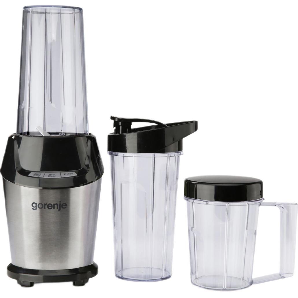Gorenje Kitchen Blender 1000W 0.75L Tritan Jug 20000 RPM 2 Speed BN1000BK Black/Silver