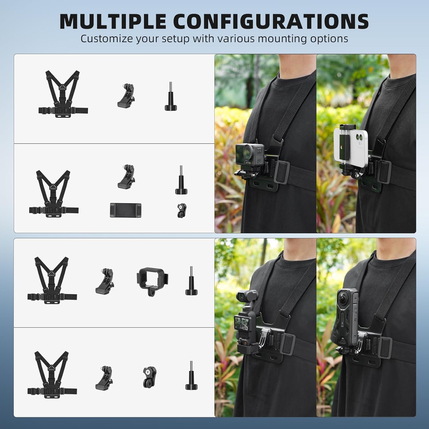 Mobile Phone Chest Mount