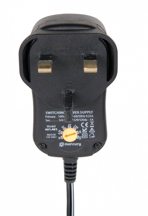 Mercury Switch-Mode Power Supply 1000mA 661.401UK