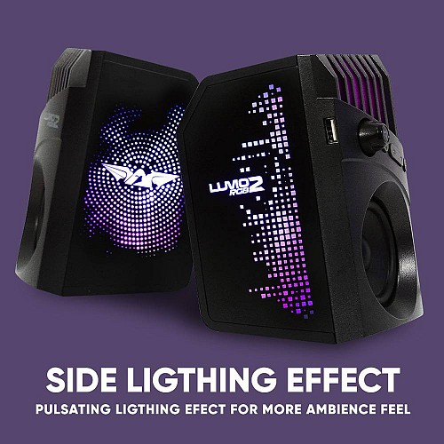 Armaggeddon LUMO 2 RGB 2.0 BT/USB Gaming Speakers 20W