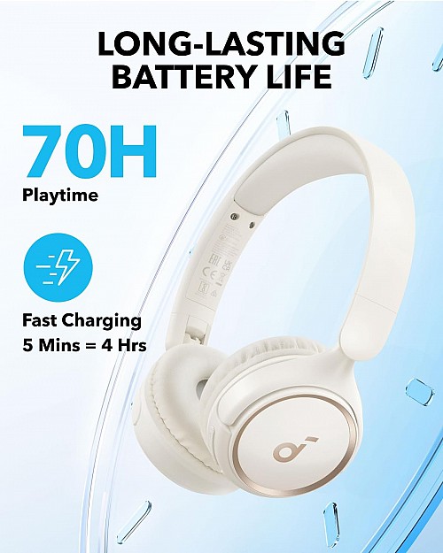Anker Soundcore Headphones H30i White