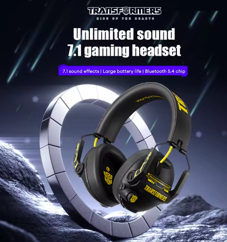 Transformers Wireless Gaming Headset TF-G03