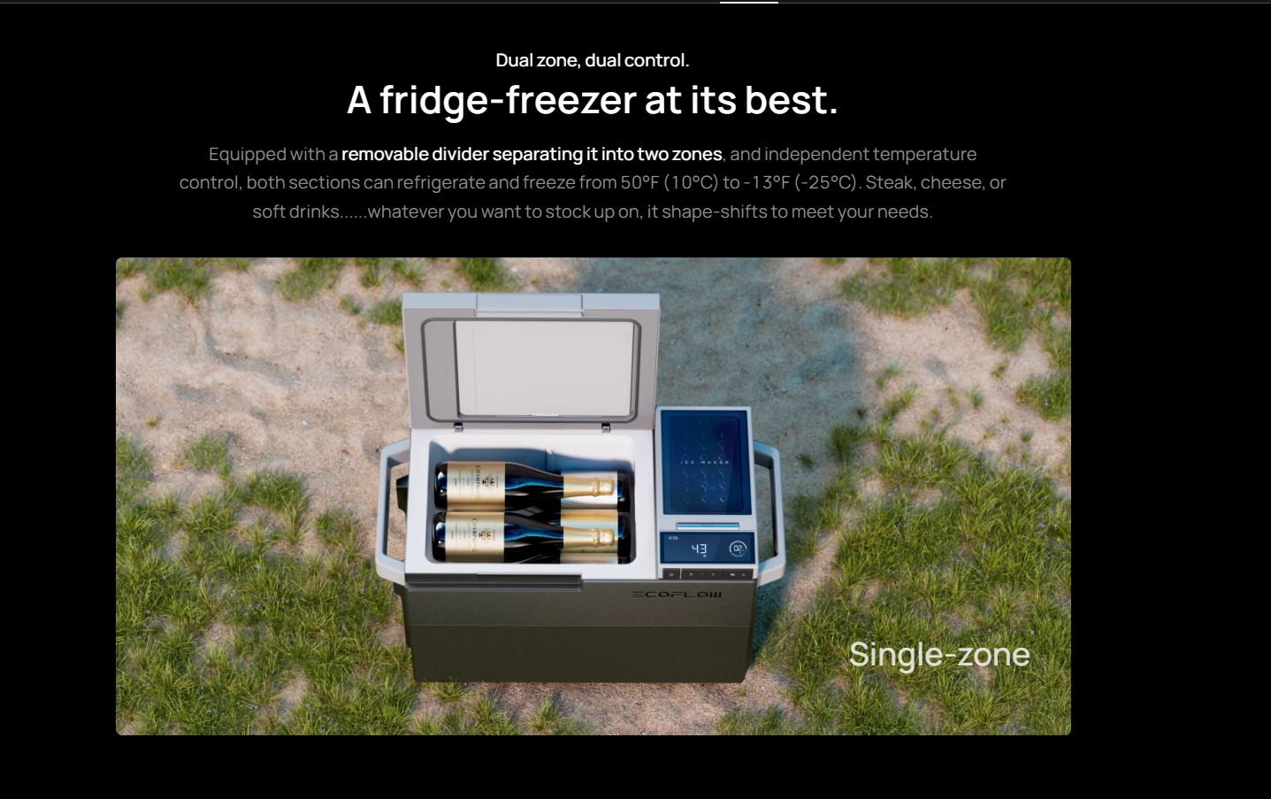 EcoFlow Glacier Portable Fridge and Ice Maker