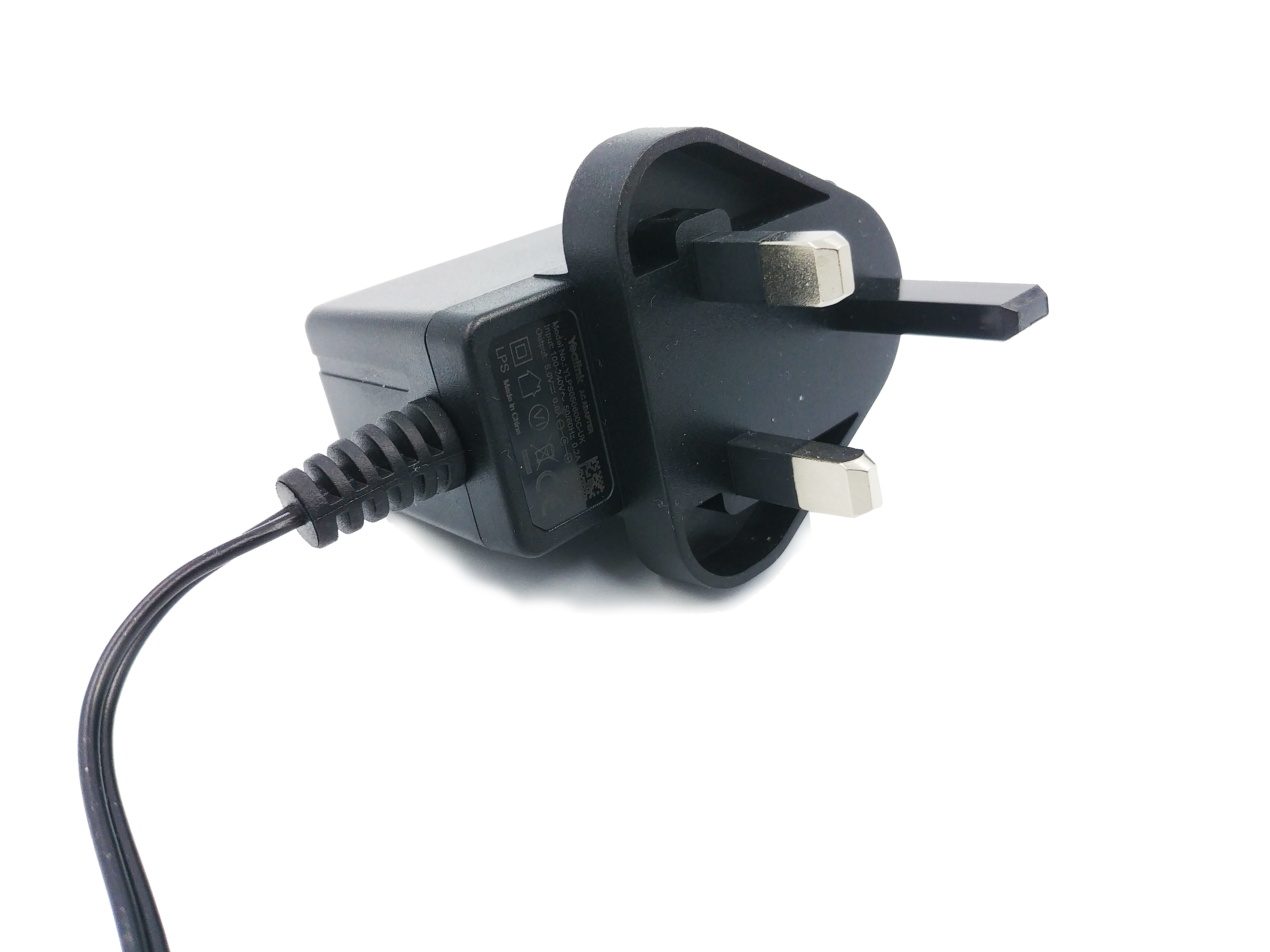 Yealink IP Phone Power Supply Adapter 5V/600mA for T21/T31/T33 with UK Plug